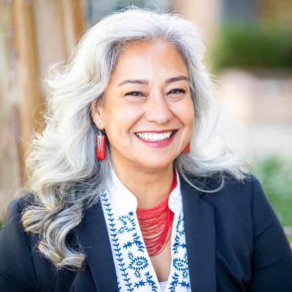 smiling senior woman