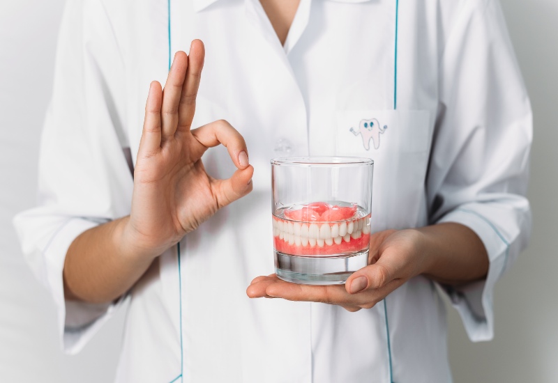 Teeth in Clinic for Full Mouth Recostruction in Los Gatos, CA